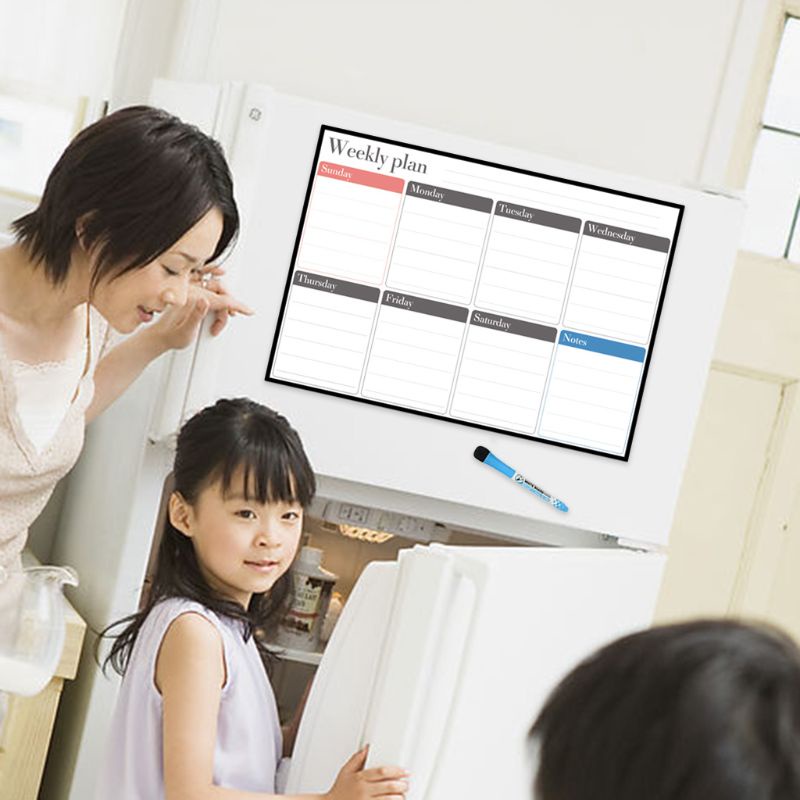 Blg Bảng Trắng Nam Châm A3 Lên Kế Hoạch Hàng Ngày Gắn Tủ Lạnh