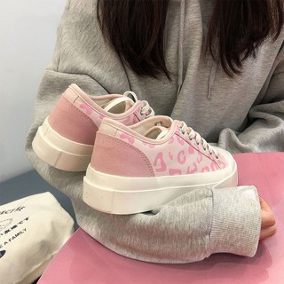 Giày Sneaker Hoạ Tiết Da Beo (Hàng Đặt Trước)