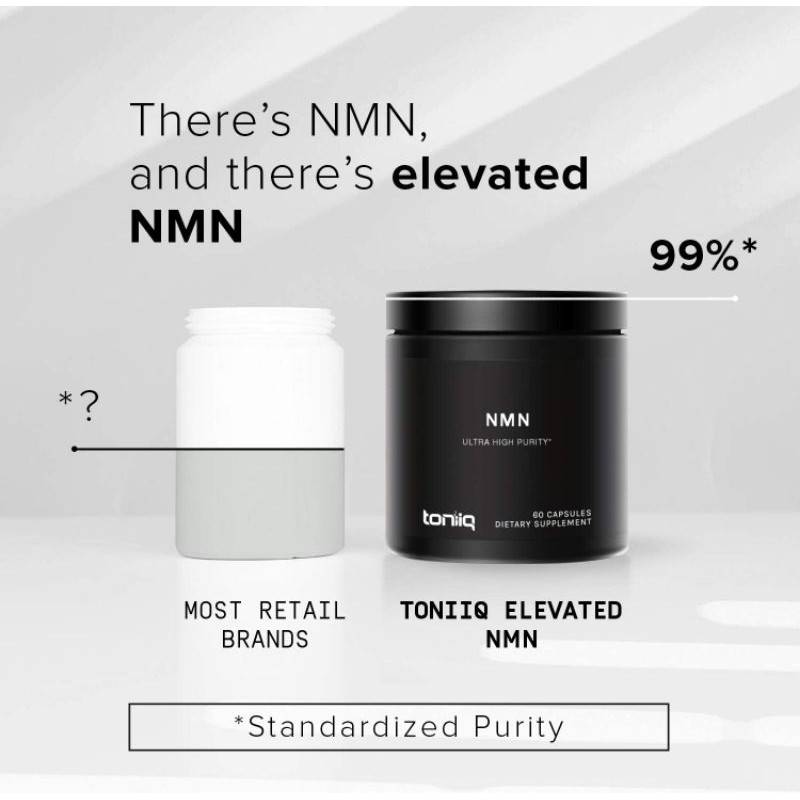 Tinh Chất Trẻ Hóa Tế Bào NMN Nicotinamide Toniiq 99.7%