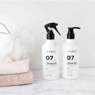 Set tắm trắng Lanci 07 days Premium Body White Peeling