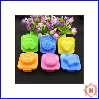  Set 6 Khuôn Cơm Bento dễ thương { H }