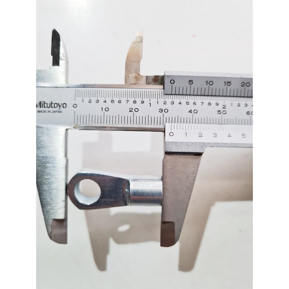 Đầu Khuyên Rời Lắp Ty Cốp Thủy Lực/ Đầu sắt ty hơi A25 ren trong M6, lỗ 8 ly/ Đầu sắt ti hơi