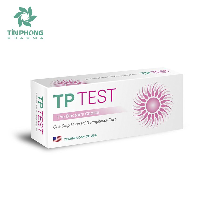 Que Thử Thai TP Test Chính Hãng, Nhanh chóng, Độ Chính Xác Cao, An Toàn Dễ Sử Dụng Hộp 1 Que TVT003