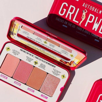 Bảng phấn má The Balm Autobalm GRL PWDR Cheeks On The Go Blush Palette