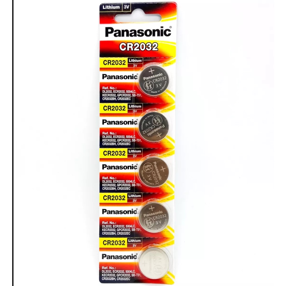 Vỉ 5 Viên Pin Cmos Panasonic 3V CR-2032