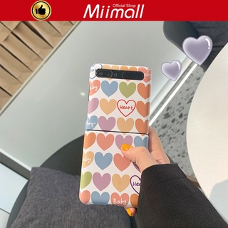 [trong kho] Miimall  Ốp lưng Z Flip,PC cứng siêu mỏng tráng mịn ốp chống rơi cho điện thoại Galaxy Z Flip vỏ cute