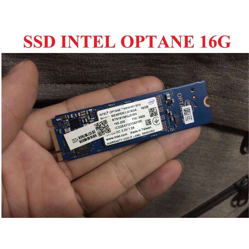 Ổ cứng SSD chuẩn NVME PCI INTEL OPTANE 16G thần thánh