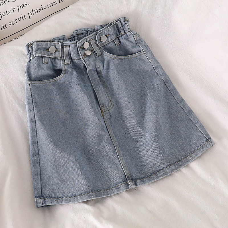 Chân Váy Jean Dáng Chữ A Xinh Xắn Cho Nữ | BigBuy360 - bigbuy360.vn