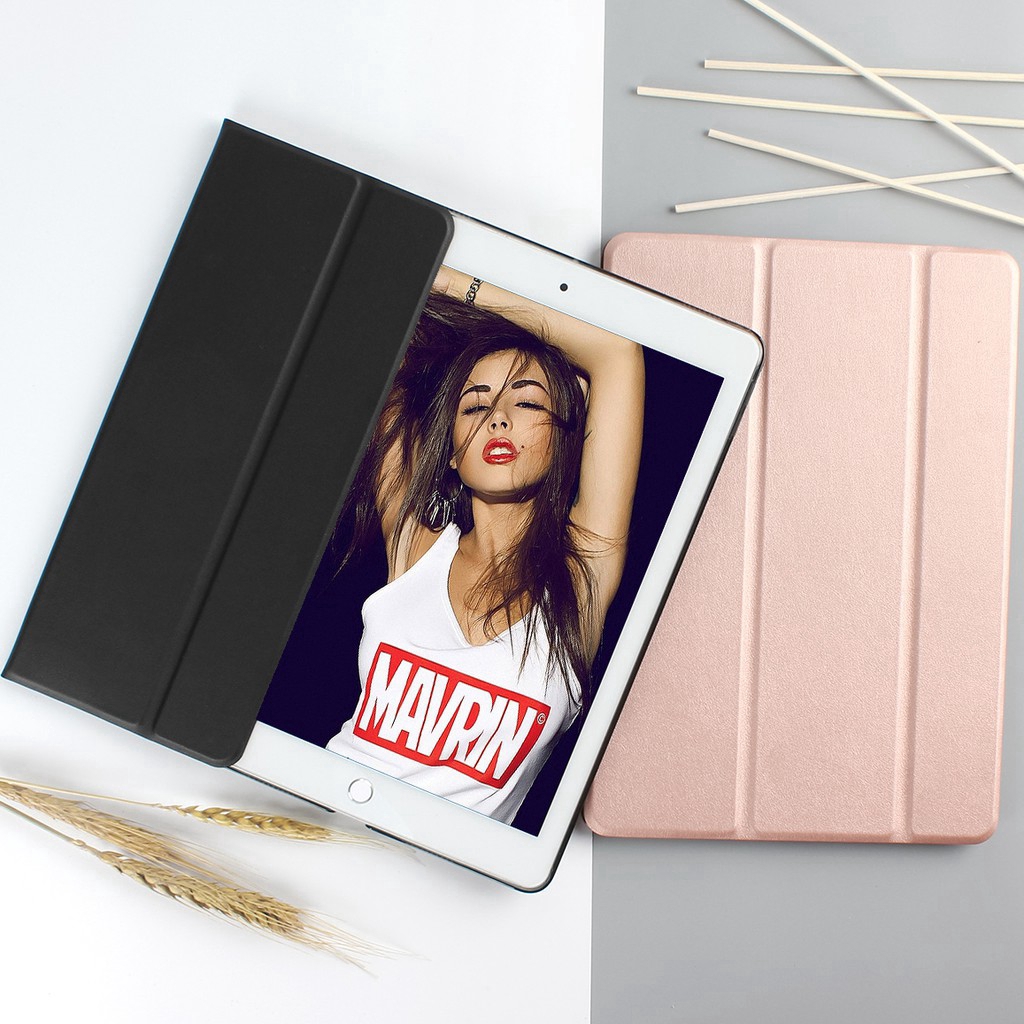Bao Da Máy Tính Bảng Batianda Cho iPad 2 3 4/Mini 1 2 3 4 5/Air/Air2/Pro Thiết Kế Gập 3 Lần