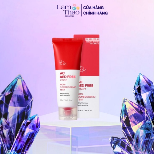 Kem Cấp Ẩm Bom AC Red Free Cream 50ml