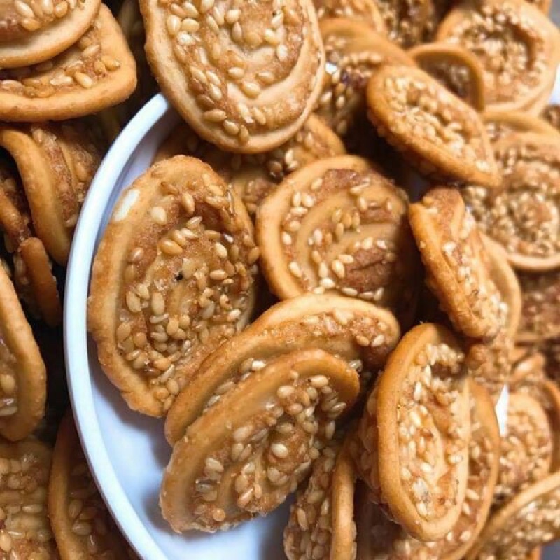 1Kg Bánh Tai Heo mè giòn thơm, cực ngon