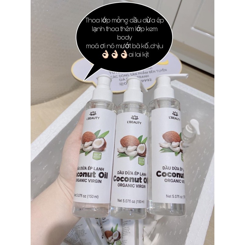 Dầu dừa ép lạnh