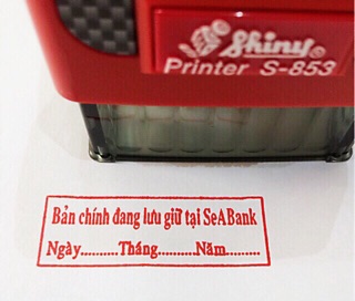Con dấu Shiny S-853