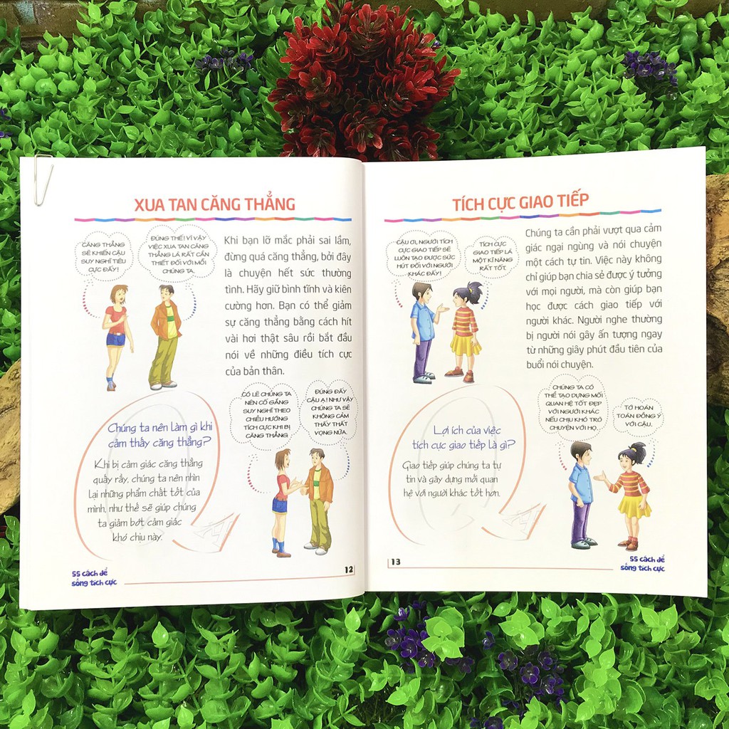 Sách - 55 Cách để sống tích cực | BigBuy360 - bigbuy360.vn
