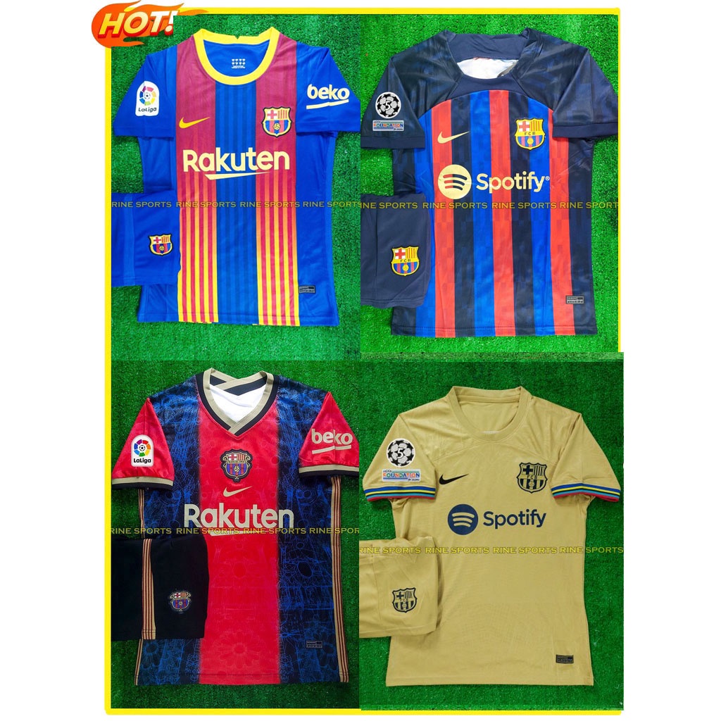 Hàng Thailand Super Bộ Áo bóng đá barca - Barcelona - Real - Real madrid 2022/2023 chuẩn thi đấu
