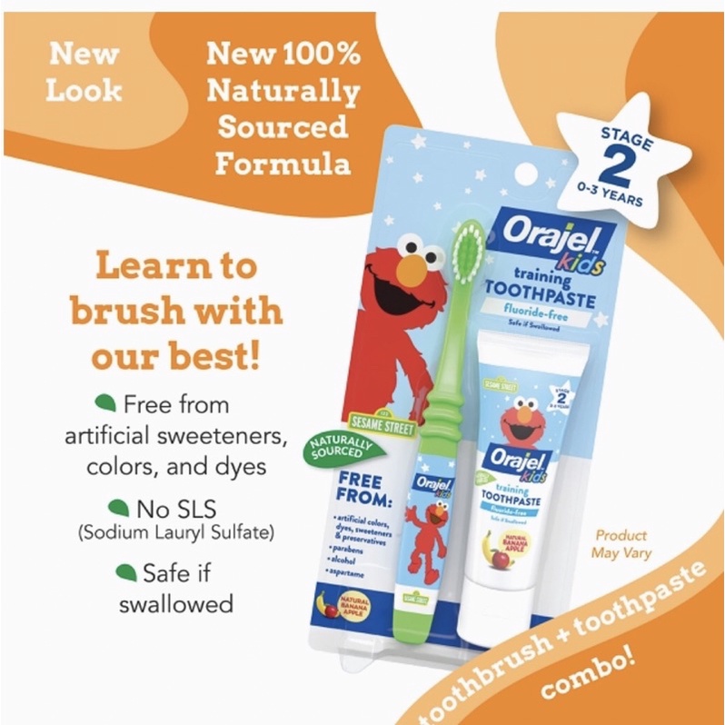 SET BÀN CHẢI & KEM ĐÁNH RĂNG ORAJEL Mỹ