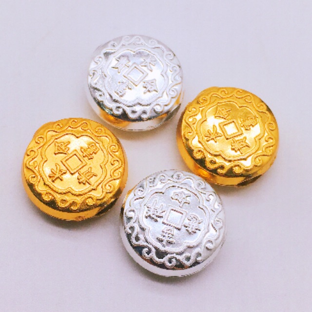 Charm bạc họa tiết - MH187