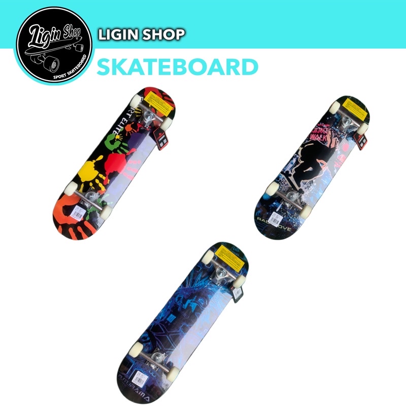 Ván trượt Skateboard, Ván Cougar, ván trượt thể thao mặt nhám gỗ ép 8 lớp, Hãng Cougar MH3108 BBTGLOBAL.