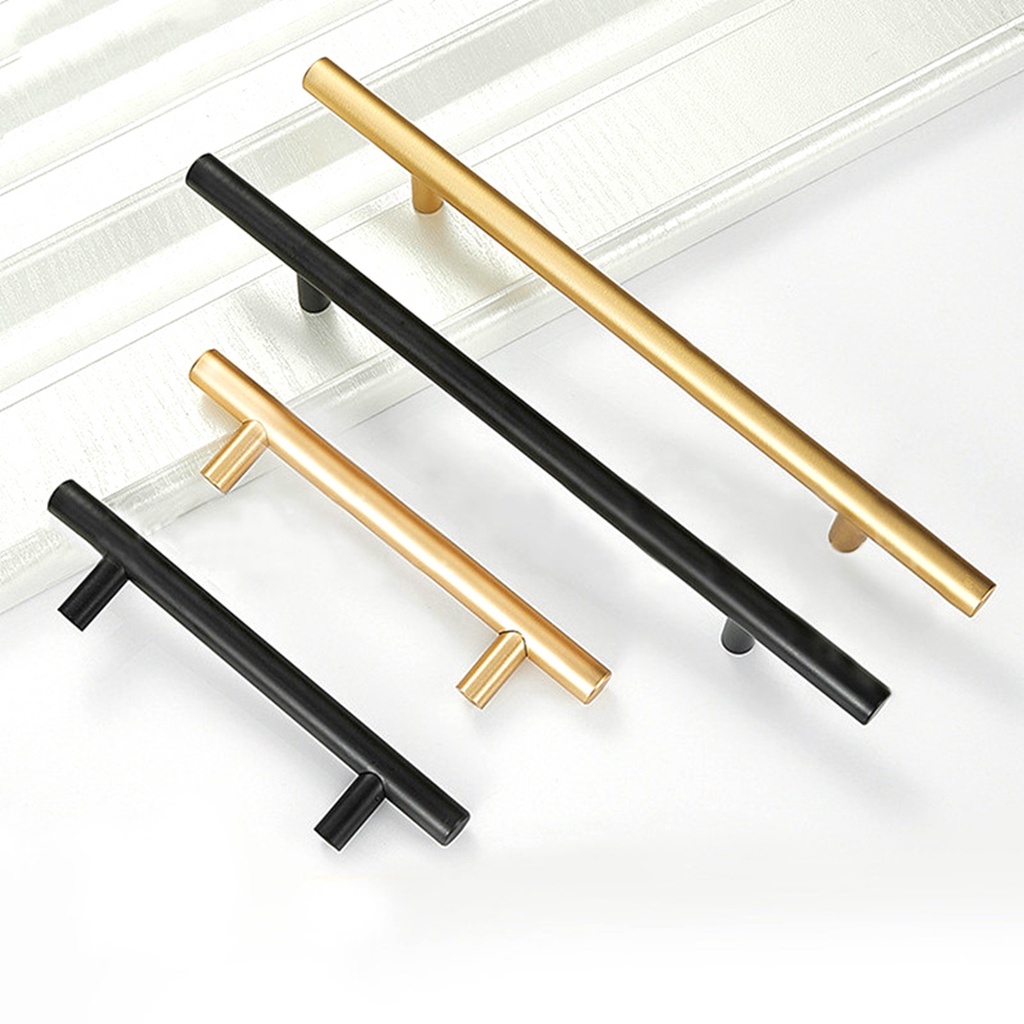 Tay nắm cửa tủ bằng hợp kim nhôm nhiều màu phong cách hiện đại đơn giản