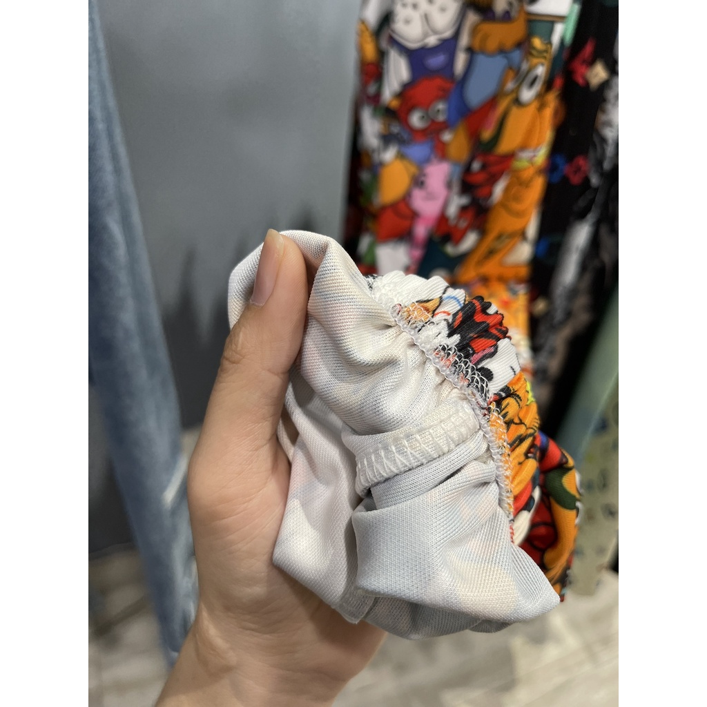 Quần Jogger Ống Rộng Unisex họa tiết cartoon hoạt hình dễ thương MS01 - THE F BRAND