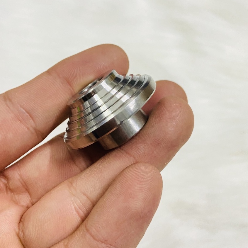 ( Sirius 110cc Đĩa ) Bộ chụp cóc công tơ mét kèm canh đĩa bánh trước sau inox 304 bao sáng bóng