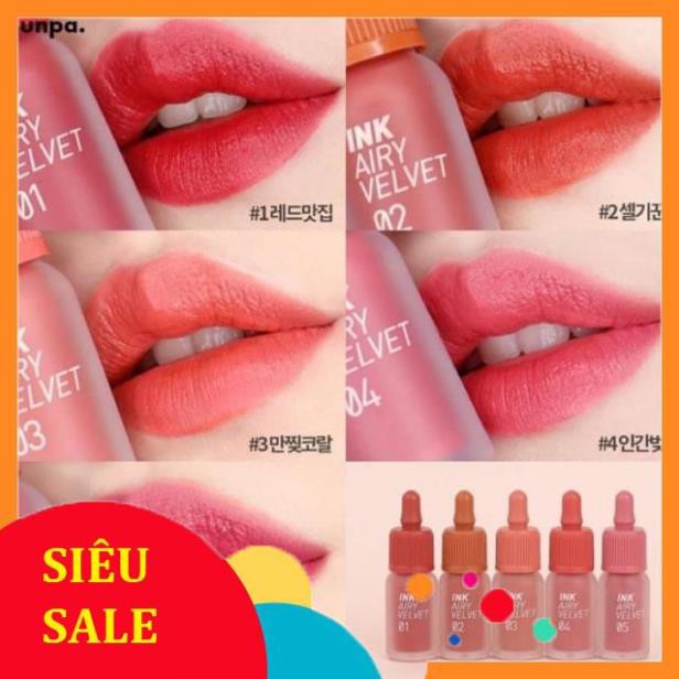 [RẺ VÔ ĐỊCH] SON PERIPERA INK AIRY VELVET 2019