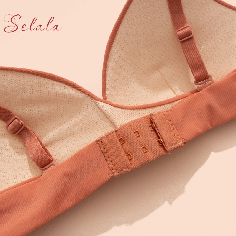 Áo Lót Nữ Selala Đệm Mỏng Không Gọng Thoáng Mát Nâng Đẩy Không Sợ Hằn AM05