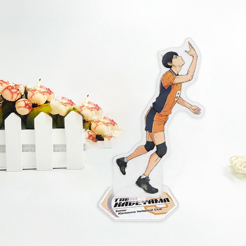 Mô Hình Nhân Vật Anime Haikyuu Bằng Acrylic Đứng Để Bàn Trang Trí