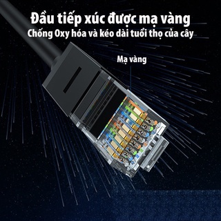 Cáp mạng Lan  Cat 6 UTP Ugreen 20164 10M màu Đen