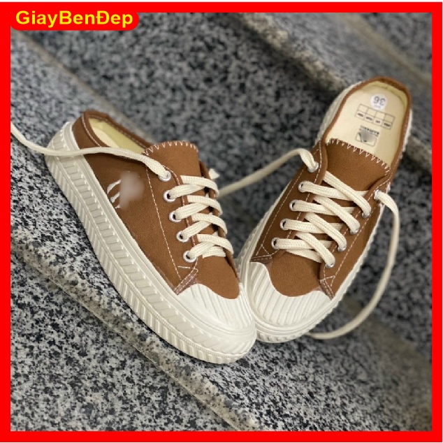 GIÀY SỤC BATA N.Y ĐẾ BẰNG 3CM BUỘC DÂY CAO CẤP