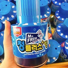 Thùng 24 chai thả bồn cầu khử mùi toilet Mr.Fresh - Hàn Quốc 180g hương Ngàn hoa