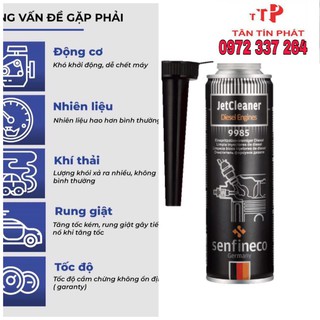 VỆ SINH KIM PHUN SENFINECO 9986 - MÁY XĂNG  (Made in Germany)