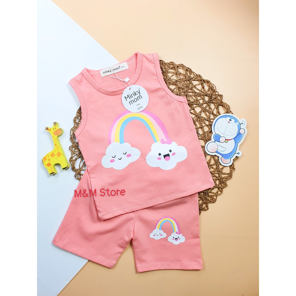 SALE BỘ 3 LỖ COTTON MINKY MOM CAO CẤP BÉ TRAI BÉ GÁI