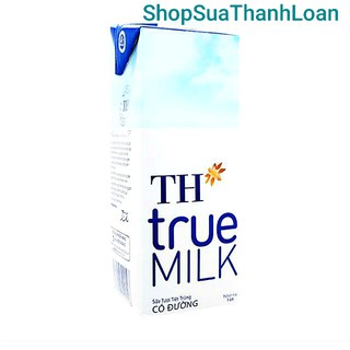 [HSD T11-2021] [GIAO HỎA TỐC] Hộp sữa tươi tiệt trùng Có Đường TH True Milk (1L)