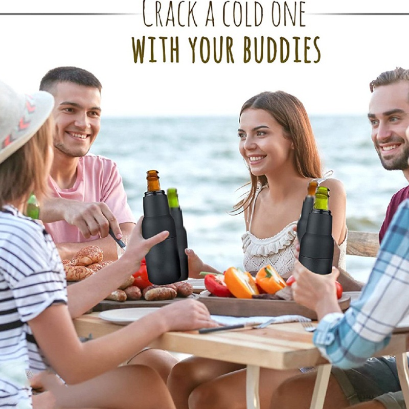 Dụng Cụ Làm Lạnh Lon Bia Bằng Thép Không Gỉ