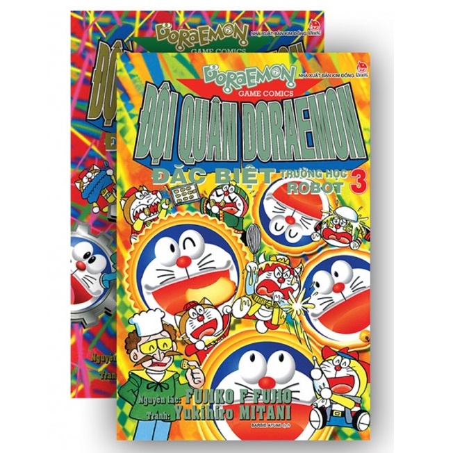 Truyện - Combo Đội Quân Doraemon Đặc Biệt - Trường học Robot - [Trọn Bộ 3 Tập]