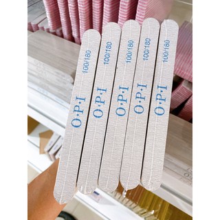 Lốc 50 cây _ Dũa móng tự nhiên OPI 100/180 _ Dũa lõi cứng