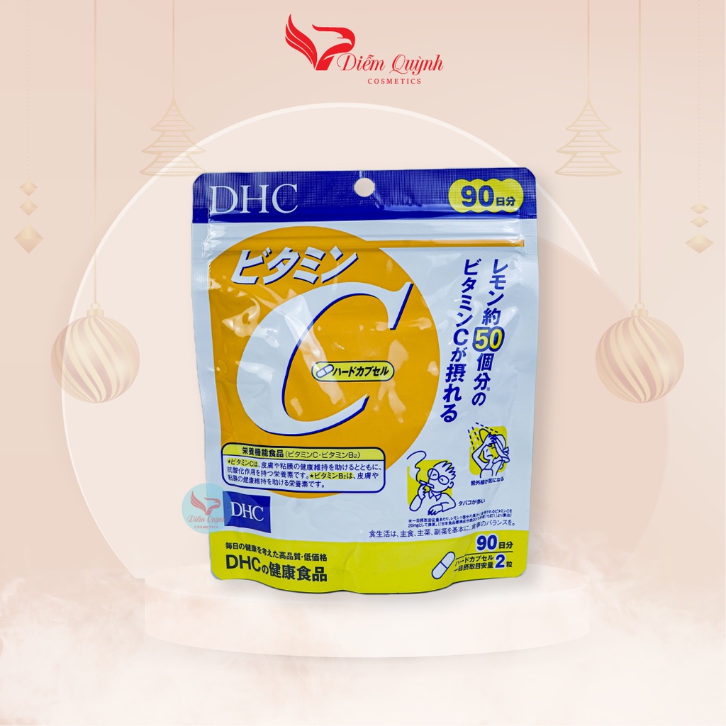 Viên uống vitamin C DHC Hard Capsule Nhật Bản