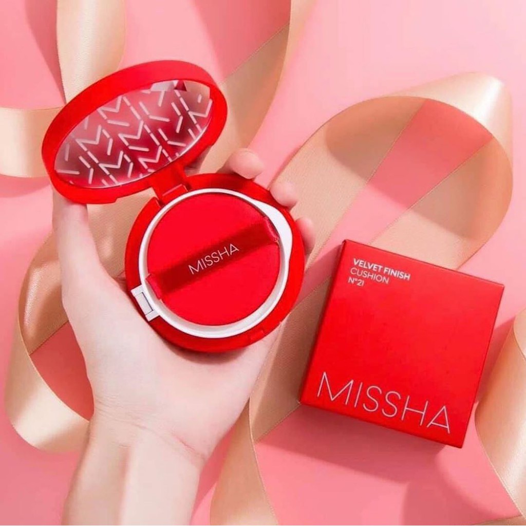 [SIÊU HOT] PHẤN NƯỚC MISHA VELVET FINISH