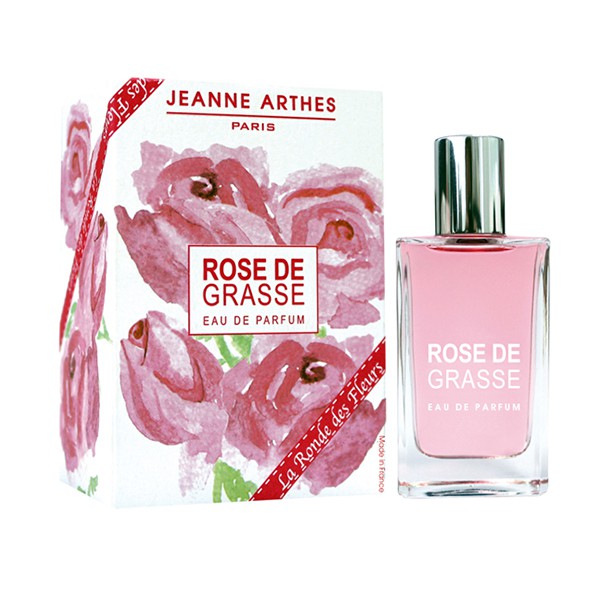 Nước hoa Pháp EDP Jeanne Arthes - ROSE DE GRASSE 30 ML - Mùi hương hoa hồng