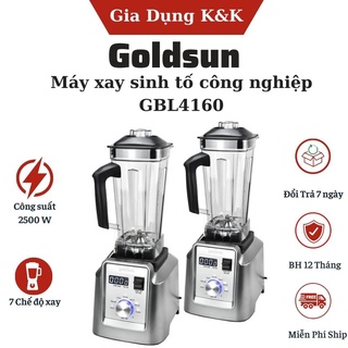 Máy xay sinh tố công nghiệp Goldsun GBL4160, Dung tích 2l xay mọi thực phẩm nhuyễn mịn trong tíc tắc | Bảo hành 12 tháng
