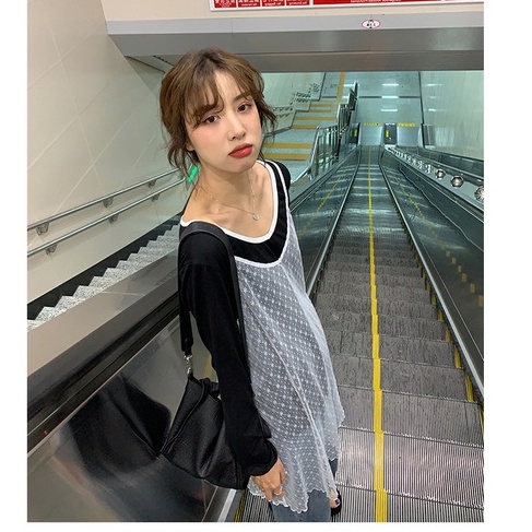 Áo yếm hai dây ren Hot trend 2023-4