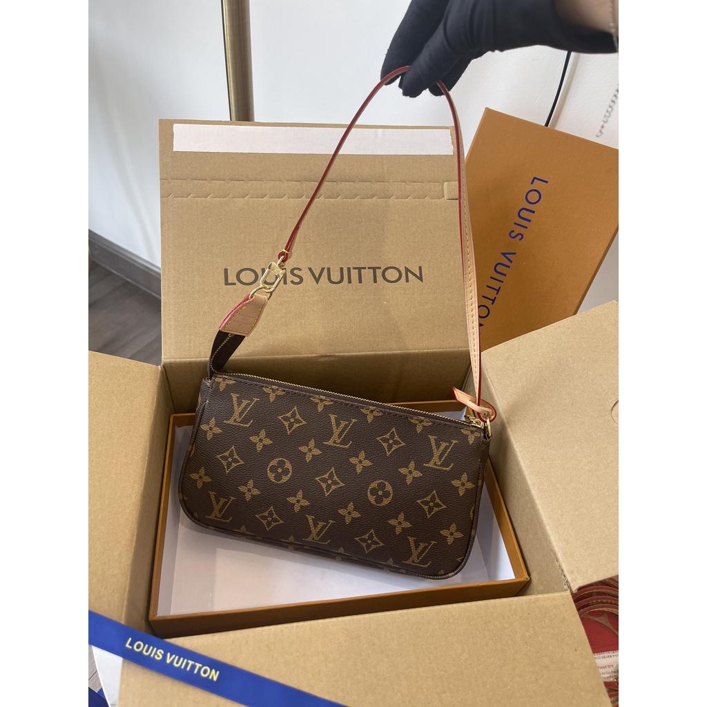 Túi Lv Pochette kẹp nách