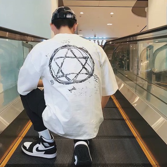 Áo thun tay lỡ Unisex HỌA TIẾT NGÔI SAO Make It Rain VN, Áo Phông Nam Nữ Form Rộng, có hình ảnh video thật A88 | BigBuy360 - bigbuy360.vn