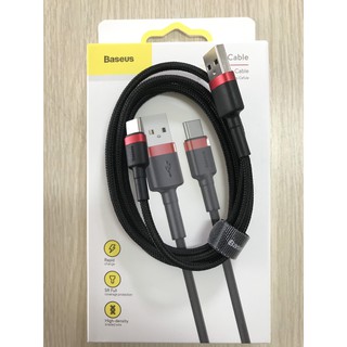 Cáp sạc Baseus Cafule Type-C 3A, Sạc nhanh Quick charge 3.0