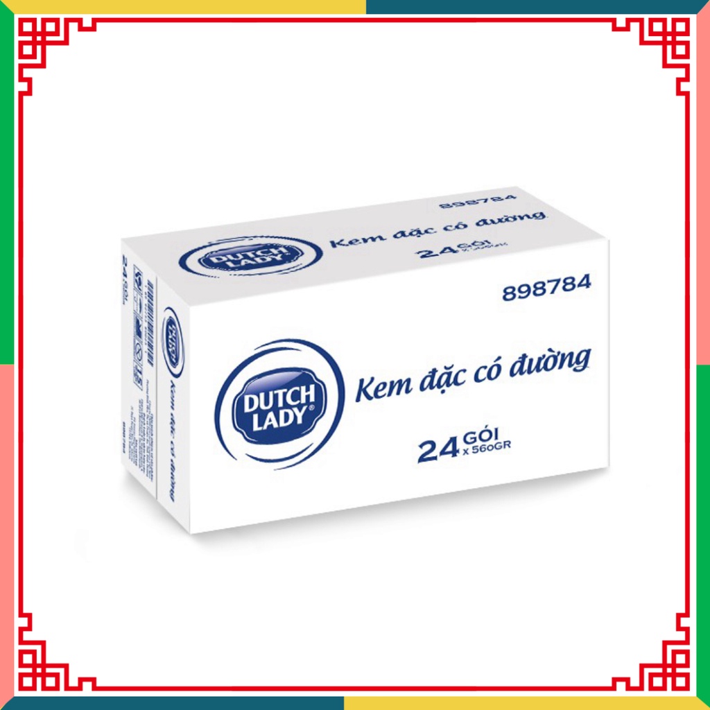 Kem đặc có đường Dutch Lady dạng túi 560g ( Đại lý Ngọc Toản)