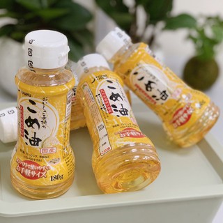Dầu gạo Nhật Bản Tsuno nguyên chất 180g - Sản phẩm dầu ăn cao cấp số 1 Nhật Bản