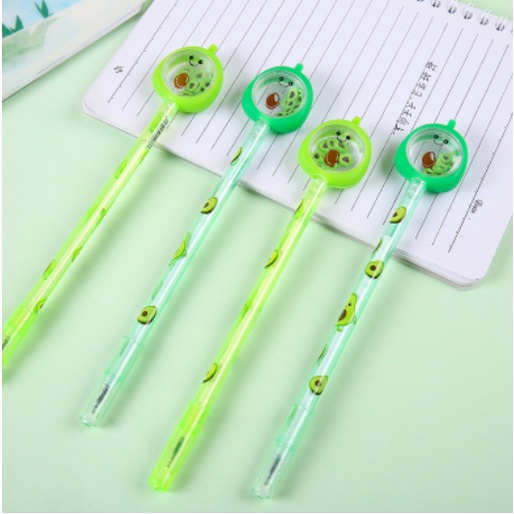 Bút kim tuyến quả bơ avocado BKT43 viết gel