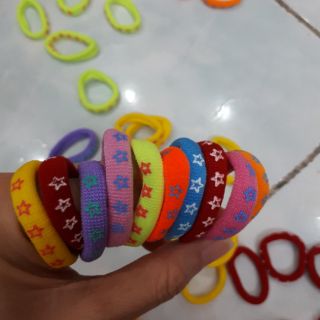 Combo 10 cặp thun cột tóc cho bé