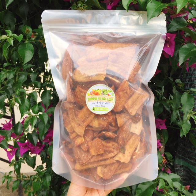 500G Chuối sấy mè gừng - đặc sản Đà Lạt